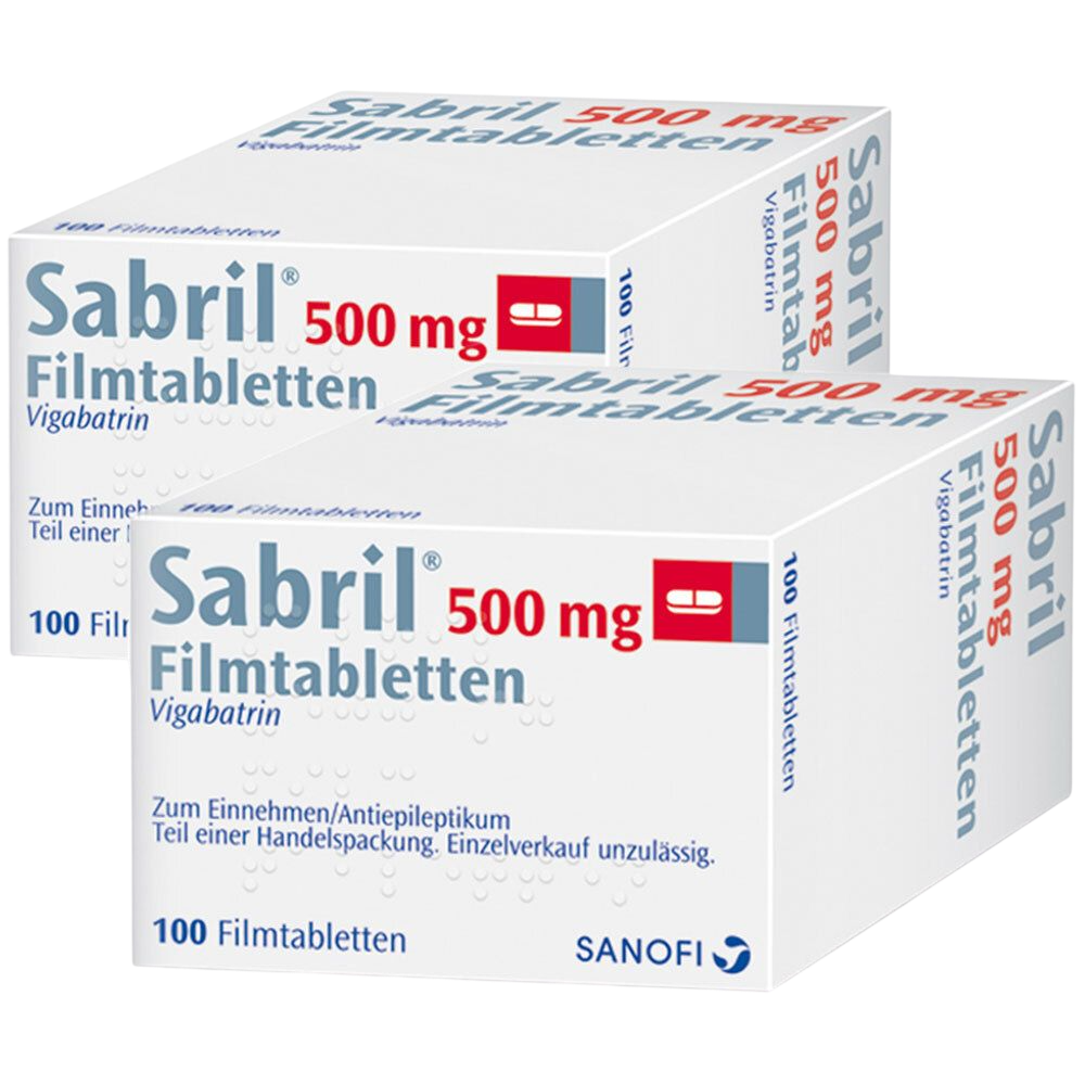 Упаковка Sabril Sanofi