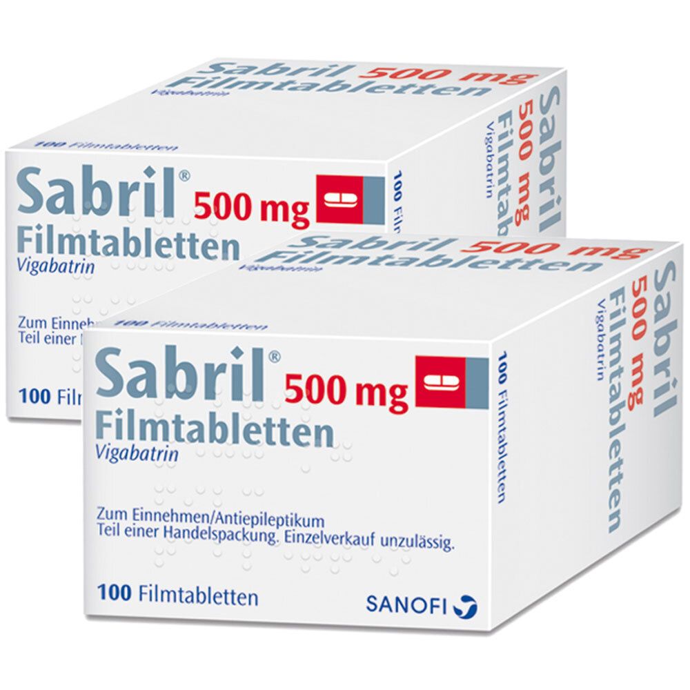 Купить Sabril 200St Filmtabletten Sanofi-Aventis PZN 06983676 оригинал упаковка